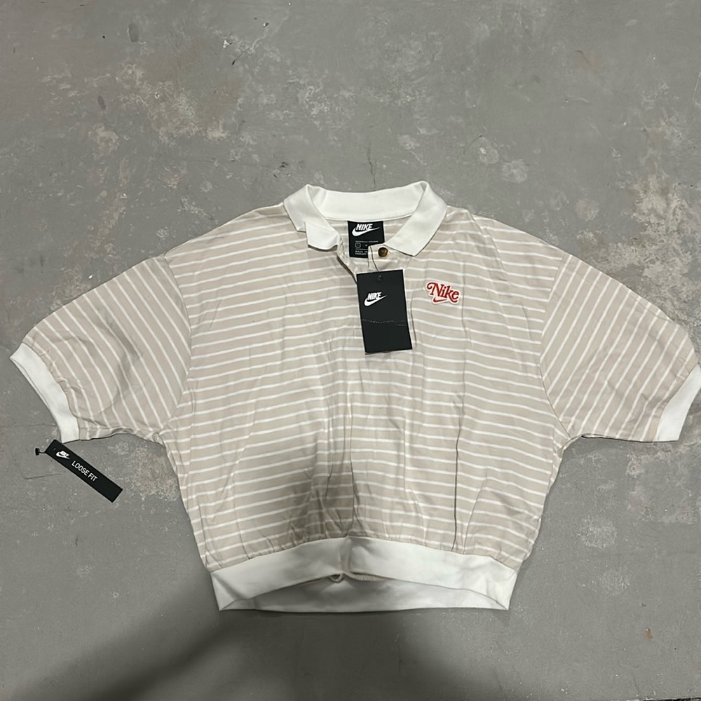 Nike collared tee.